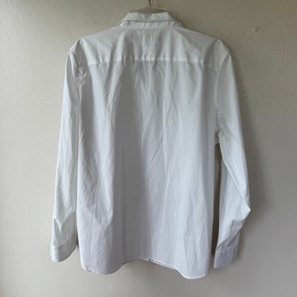 Lauren Ralph Lauren Strztch Non iron BLACK LABEL Crisp white logo shirt size XXL - Picture 9 of 9